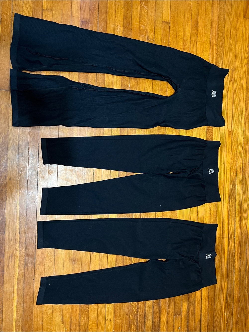Pack of 3 - OQQ black leggings